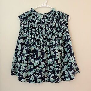 Merlette Floral Hand Smocked Blouse